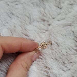 Pandora Gold Radiant Elegance Ring